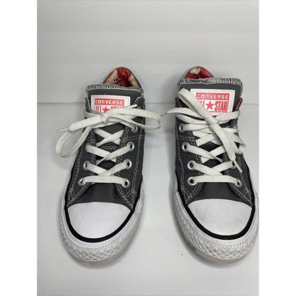 Converse Chuck Taylor All Star Women's Size 6 Lace Up Grey Floral Madison Shoes